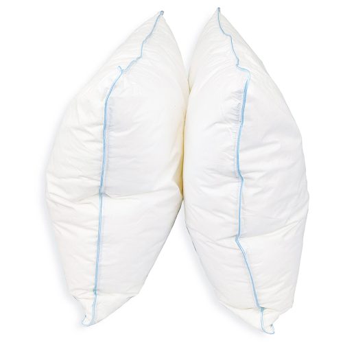 Setof2PillowsSimilartoHolidayInnSoftBlueCordSoftBedPillow R