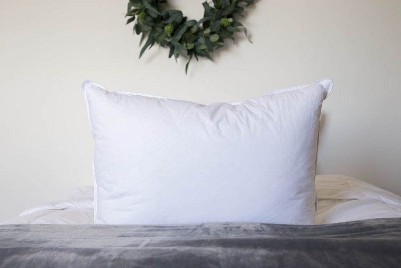 down etc reg diamond support feather down pillow 9