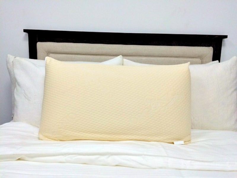 latex international reg rejuvenite 100 natural low profile pillow 26