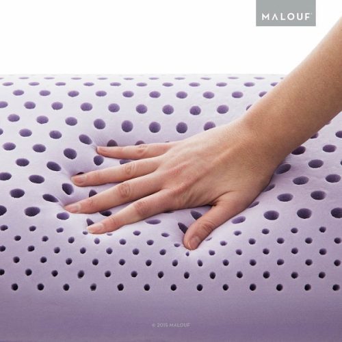 malouf reg zoned dough lavender pillow 15