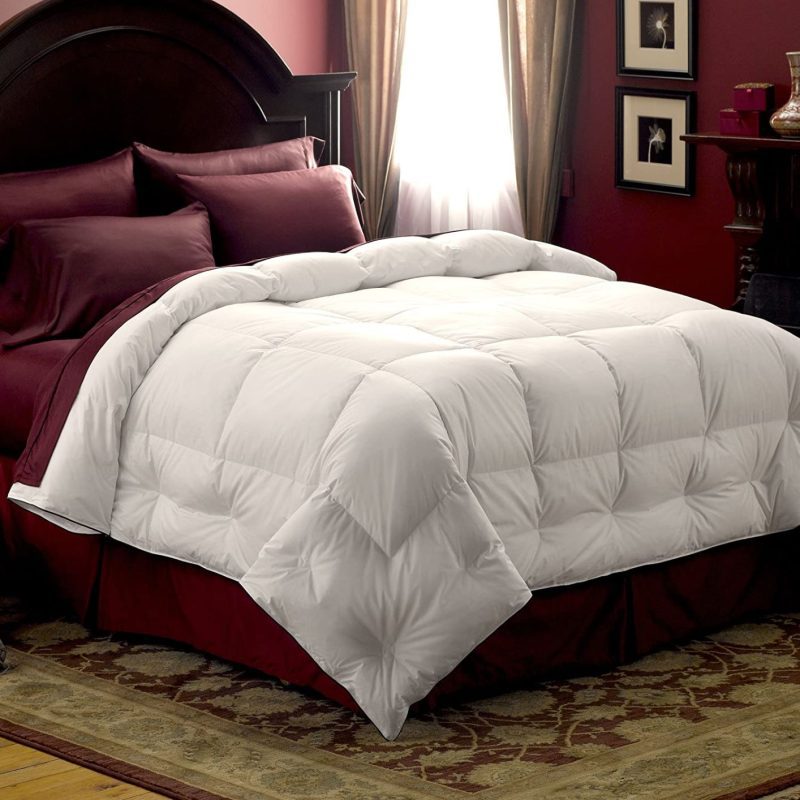 pacific coast twin size medium warmth down comforter 64 x 86 19