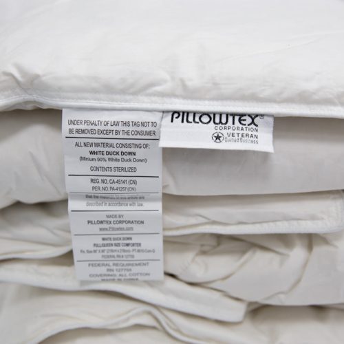 pillowtex reg high end down comforter 15