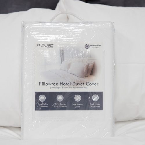 pillowtex reg hotel cotton duvet cover blend wrinkle resistant 7